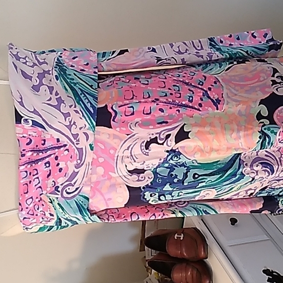 Nwt Lilly Pulitzer Trisha Dress All that she wants sz medium #Sirens - Picture 2 of 4